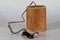 Lampada da parete flessibile in ottone e canna nello stile di Paavo Tynell, Danimarca, anni '50, Immagine 6