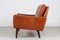 Danish Modern Two-Seater Sofa in Cognac-Colored Leather, Denmark, 1960s 5