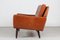 Danish Modern Two-Seater Sofa in Cognac-Colored Leather, Denmark, 1960s, Image 5
