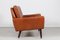 Danish Modern Two-Seater Sofa in Cognac-Colored Leather, Denmark, 1960s, Image 4