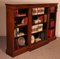 Breakfront Open Bookcase in Mahogany, 19th Century 4