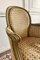 19th Century Louis XVI French Bergere Armchairs in Wood and Velvet, Set of 2 9