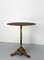 Tavolo da bistrò della fine del XIX secolo con ripiano in metallo e base in ferro battuto, Francia, fine XIX secolo, set di 2, Immagine 2