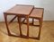 Mid-Century Teak Satztische von G Plan, 1969, 2er Set 8