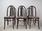 Vintage Dining Chairs from Ton, Europe, 1980s, Image 3