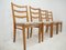 Mid-Century Dining Chairs from Interier Praha, Czechoslovakia, 1970s, Set of 4 5