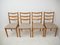 Mid-Century Dining Chairs from Interier Praha, Czechoslovakia, 1970s, Set of 4 3