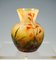 Art Nouveau Cameo Vase with Alumroot Decor from Daum Nancy, France, 1910s 4