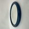 Vintage Space Age Blue Plastic Wall Mirror from Tiger Plastics Holland, 1970s 2