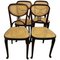 Art Nouveau Chairs by Jugendstil for Thonet, 1910, Set of 4 1