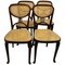 Sedie Art Nouveau di Jugendstil per Thonet, 1910, set di 4, Immagine 1