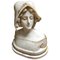 Vicari Cristoforo, Bust of Woman, 1890s, Marble, Image 1