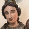 18th Century Polychrome Limewood Statue of H.Maria and Child Jezus 10
