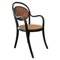 Black Beech Childrens Armchair attributed to Thonet, 1890s 1