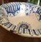 18th Century Spanish Majolica Bowl in Blue from Delft, 1775 4