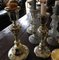 19th Century Mercury Glass Candlesticks, 1875, Set of 5 2