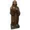 17th Century Holy Pascalis Carved in Walnut and Polychromed, Spanish, 1700s, Image 1