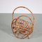 Rattan Magazine Holder by Franco Albini, Italy, 1950s 2