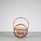 Rattan Magazine Holder by Franco Albini, Italy, 1950s, Image 3