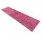 Turkish Distressed Narrow Runner Rug in Pink, 1970s, Image 2