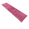 Turkish Distressed Narrow Runner Rug in Pink, 1970s, Image 5