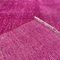 Alfombra de pasillo estrecha turca envejecida en rosa, años 70, Imagen 6