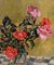 Maya Kopitzeva, Roses Rouges, 1968, Huile 3