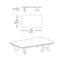 Ok! Low Table with Glass Top by Jaime Hayon for BD Barcelona 6
