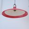 Rouge Suspension Light by Elio Martinelli for Martinelli Luce, 1970s, Image 3