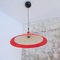 Rouge Suspension Light by Elio Martinelli for Martinelli Luce, 1970s 5