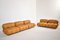 Camaleonda Sofa in Original Cognac Leather by Mario Bellini for B&b Italia, 1970s , Set of 5, Image 9