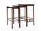 Art Nouveau Nesting Tables in Oak, Set of 3, Image 9