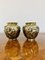 Chinese Brass Vases, 1890s, Set of 2 1