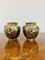 Vases en Laiton, Chine, 1890s, Set de 2 1