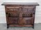 20th Century Large Catalan Spanish Baroque Carved Walnut Credenza, 1900s 4