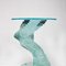 Ravello Spiral Glass Side Table, 1980s 6