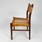 Danish Teak and Papercord Side Chair, 1960s 6