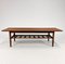 Mid-Century Rosewood and Leather Coffee Table by Topform, 1960s 11