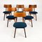Mid-Century Dining Chairs attributed to Louis Van Teeffelen, 1960s, Set of 6 11