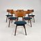 Mid-Century Dining Chairs attributed to Louis Van Teeffelen, 1960s, Set of 6, Image 4