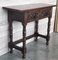 Early 20th Century Spanish Console Table with 2 Drawers and Turned Legs, 1890s, Image 2