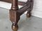 Early 20th Century Spanish Console Table with 2 Drawers and Turned Legs, 1890s 9