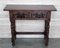 Early 20th Century Spanish Console Table with 2 Drawers and Turned Legs, 1890s 4