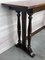 20th Century Spanish Walnut Console Table with Triple Leg, 1890s, Image 9