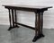 20th Century Spanish Walnut Console Table with Triple Leg, 1890s 2