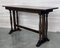20th Century Spanish Walnut Console Table with Triple Leg, 1890s, Image 2