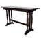 20th Century Spanish Walnut Console Table with Triple Leg, 1890s, Image 1