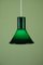 Lámpara colgante P & T Mini de Michael Bang para Holmegaard Glassworks, años 70, Imagen 7