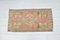 Small Pink Muted Oushak Entryway Rug 1