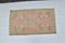 Vintage Faded Pink Entryway Rug 1